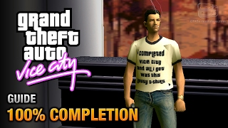 GTA Vice City  100 Completion Guide Done it All Trophy  Achievement [upl. by Oreves]