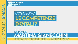 Cosa sono le Competenze digitali e cosa si intende per competenze digitali di base [upl. by Trofmoc]