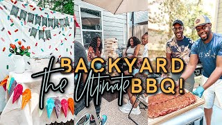 BACKYARD PARTY IDEAS Backyard Cookout Ideas  Ice Cream Bar  Backyard Entertainment Ideas [upl. by Nasas]