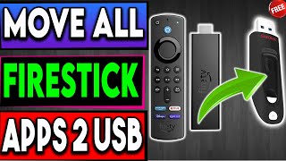 🔴MOVE ALL FIRESTICK APPS TO USB [upl. by Cornwall]