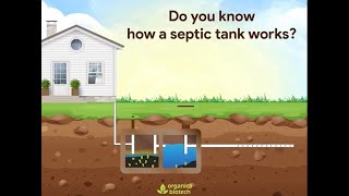 How A Septic Tank Works Septic Tank Treatment  Organica Biotech [upl. by Nolrev]