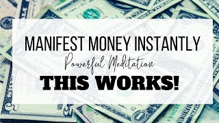 Manifest Money FAST  15 Minute Meditation [upl. by Sky770]