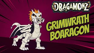 Boaragon Turns GRIMWRATH  EPIC BATTLES  Dragamonz [upl. by Rosenblatt]