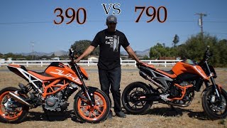 Duke 390 VS Duke 790 Sound Test [upl. by Jacobina]