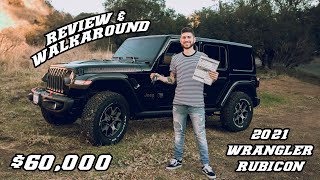 2021 JEEP WRANGLER RUBICON 1 MONTH REVIEW [upl. by Leonhard]