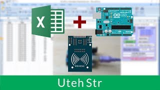 Arduino  Arduino to Excel Communication PLXDAQ  Combination with RFID RC522 [upl. by Drofub]