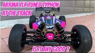 Arrma TLR Tuned Typhon at the Track [upl. by Shantee]