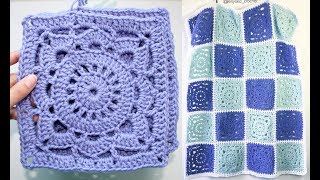 How to Crochet Willow Square Easy Tutorial [upl. by Ahon]