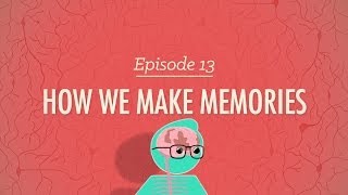 How We Make Memories Crash Course Psychology 13 [upl. by Ainwat]