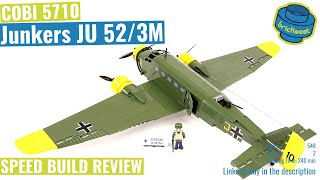 COBI 5710 Junkers JU 523M  Speed Build Review [upl. by Clio323]