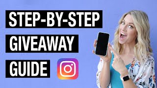 HOW TO RUN A SUCCESSFUL GIVEAWAY ON INSTAGRAM Stepbystep Guide for VIRAL Giveaways 🔥🎁 [upl. by Merrell]