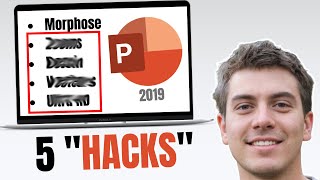 5 Hacks sur PowerPoint 2019 [upl. by Ahsiekan]