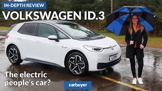 2021 Volkswagen ID3 indepth review  the electric people’s car [upl. by Refynnej]