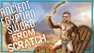 Egyptian Khopesh on Roids Devils Edge Review [upl. by Leugimsiul]