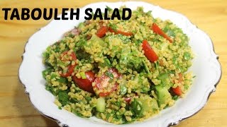 Bulgur wheat SaladTABOULEH Watchmecook [upl. by Analaj765]