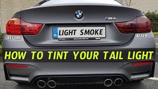 How to Tint Taillights with Smoked Vinyl [upl. by Tarrance338]