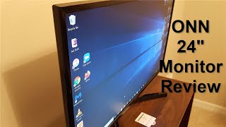 Why is EVERYONE Buying this 24quot ONN Monitor from Walmart Work from Home monitor for 99 [upl. by Airotel258]