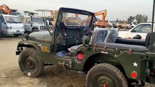 Modified Jeep 15 Army Auction Isuzu 4x2 Trucks for Sale in Karachi [upl. by Heim588]