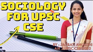 Sociology Booklist amp Strategy by Jagrati Awasthi IAS [upl. by Kristy622]