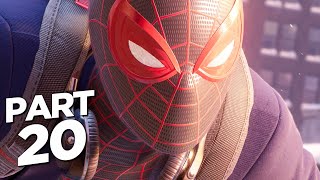 SPIDERMAN MILES MORALES PS5 Walkthrough Gameplay Part 20  VISIONS ACADEMY SUIT Playstation 5 [upl. by Rocca]