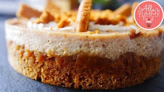 How to Make Biscoff Vegan Cheesecake  Веганский чизкейк [upl. by Longfellow]