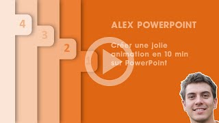 Comment faire une Animation Design sur PowerPoint [upl. by Ereveneug]