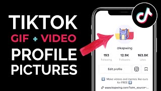 How to Use Any GIF or Video as your TikTok Profile Picture [upl. by Aleciram]