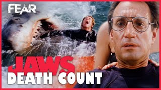 Death Count  JAWS 1975  Fear [upl. by Middlesworth348]