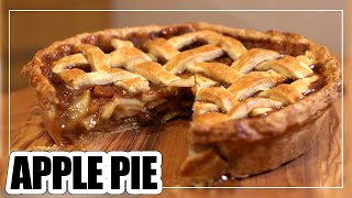 🥧 TARTA de MANZANA AMERICANA  Auténtico APPLE PIE [upl. by Matusow]