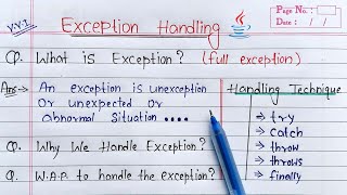 Exception Handling in Java  ArithmeticException [upl. by Nortad]