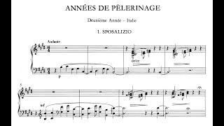 Liszt Années de pèlerinage Year 2  Italy S161 Piemontesi Gorus [upl. by Ludly461]