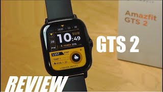 REVIEW Amazfit GTS 2 Smartwatch  Feature Packed GPS Sports Watch [upl. by Asilav]