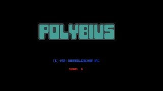 Polybius Gameplay  Cursed Arcade Game [upl. by Nnairb138]