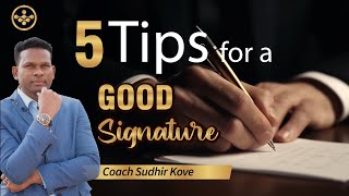 Signature Analysis  5 Tips For Good Signature  To Make Your Future BrighterIN HINDI [upl. by Odareg688]