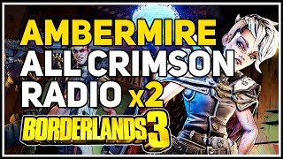 Ambermire All Crimson Radio location Borderlands 3 [upl. by Eveineg]