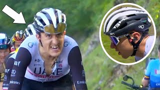 Why did Tadej Pogacar make his Team Ride FULL GAS Tour de France 2023 Stage 13 [upl. by Lehcnom]