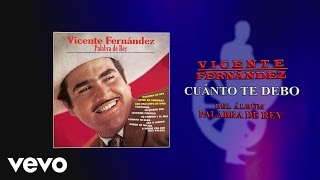 Vicente Fernández  Cuánto Te Debo Cover Audio [upl. by Ailyt]