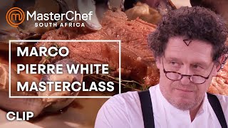 Marco Pierre White Masterclass  MasterChef South Africa  MasterChef World [upl. by Selrhc]