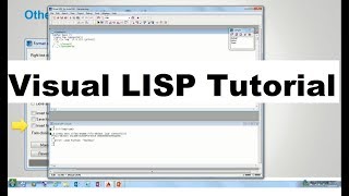 Visual LISP for AutoCAD Tutorial [upl. by Quickel403]