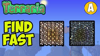 Terraria How To Get Iron Ore 3 WAYS  Terraria How To Get Lead Ore 3 WAYS  Terraria 1449 [upl. by Der591]