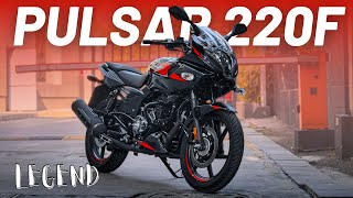 2023 Bajaj Pulsar 220F BS7  Ride Review [upl. by Ainigriv]