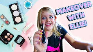 Little Girl First Makeup Tutorial [upl. by Line]