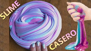 COMO HACER SLIME FACIL 1 INGREDIENTE  SIN BORAX [upl. by Estella]