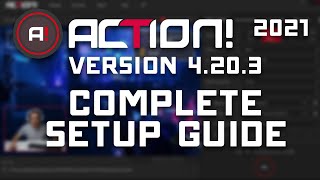 ACTION 4203  Complete Setup Guide  Game Recording amp Streaming 2021 [upl. by Klarika]