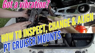 PT Cruiser Motor Mounts Replacement Guide [upl. by Aubrette]