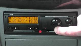 VDO Tachograph [upl. by Kirstin]