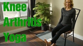 What yoga to do when suffering from Knee Arthritis [upl. by Oiramrej]