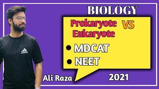 Prokaryote And Eukaryote Difference In Detailed  NMDCAT 2021 [upl. by Alilahk398]