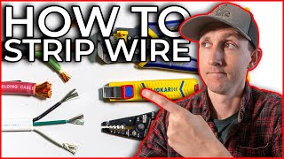 How to Strip Wire from 40 to 24 AWG [upl. by Daitzman]