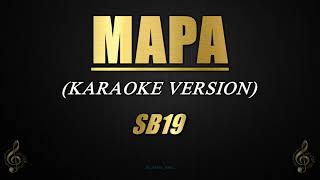 MAPA  SB19 KaraokeInstrumental [upl. by Tam]